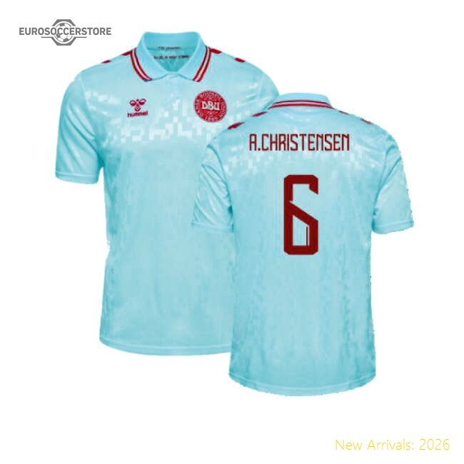 Denmark 2024-2025 Top Away Shirt - Contemporary Mobility