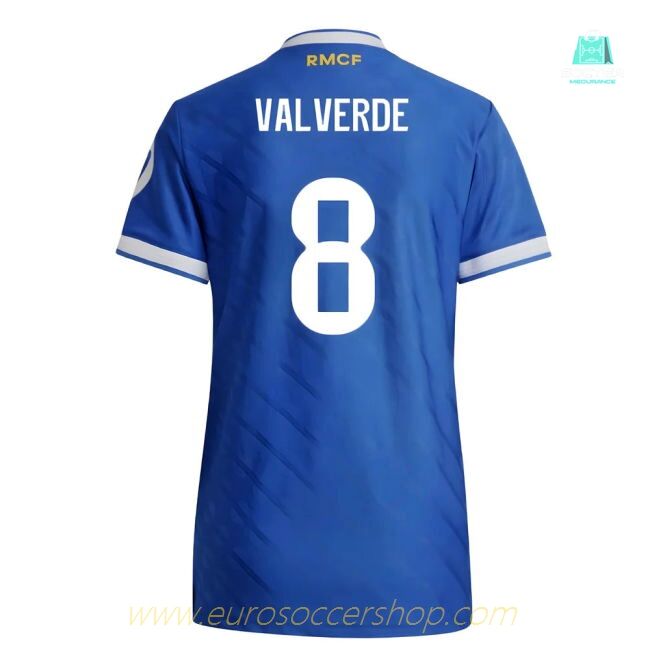 2025-2026 Real Madrid Authentic Third Shirt (Womens) (Valverde 8)
