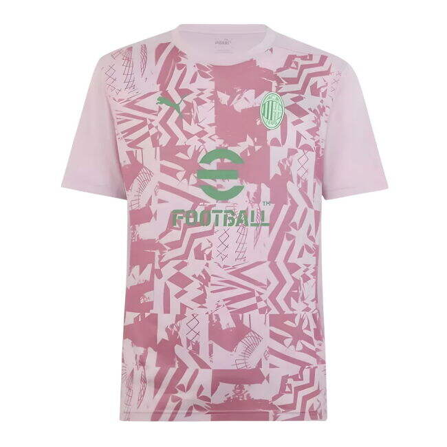 AC Milan Pre-Match official style Shirt 2024-2025 (Unisex