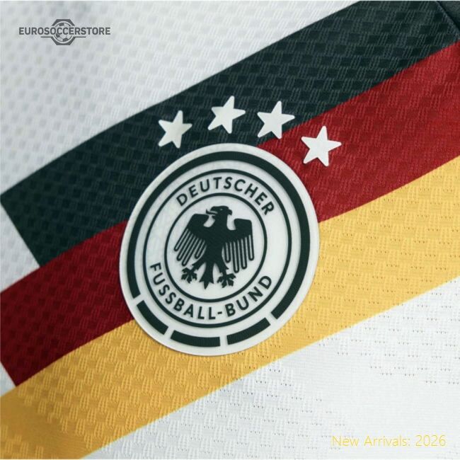 High-performance Germany 2026-2027 Home Jersey - Moisture-management