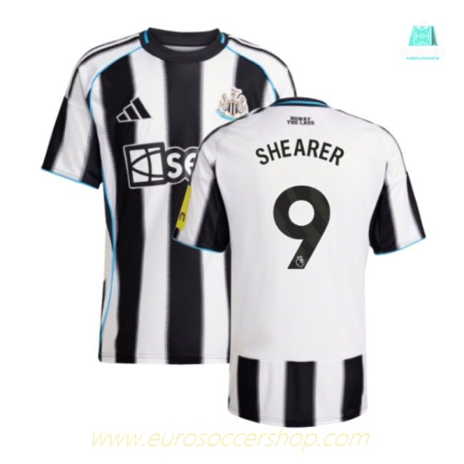 2025-2026 Newcastle Home Shirt (Shearer 9)