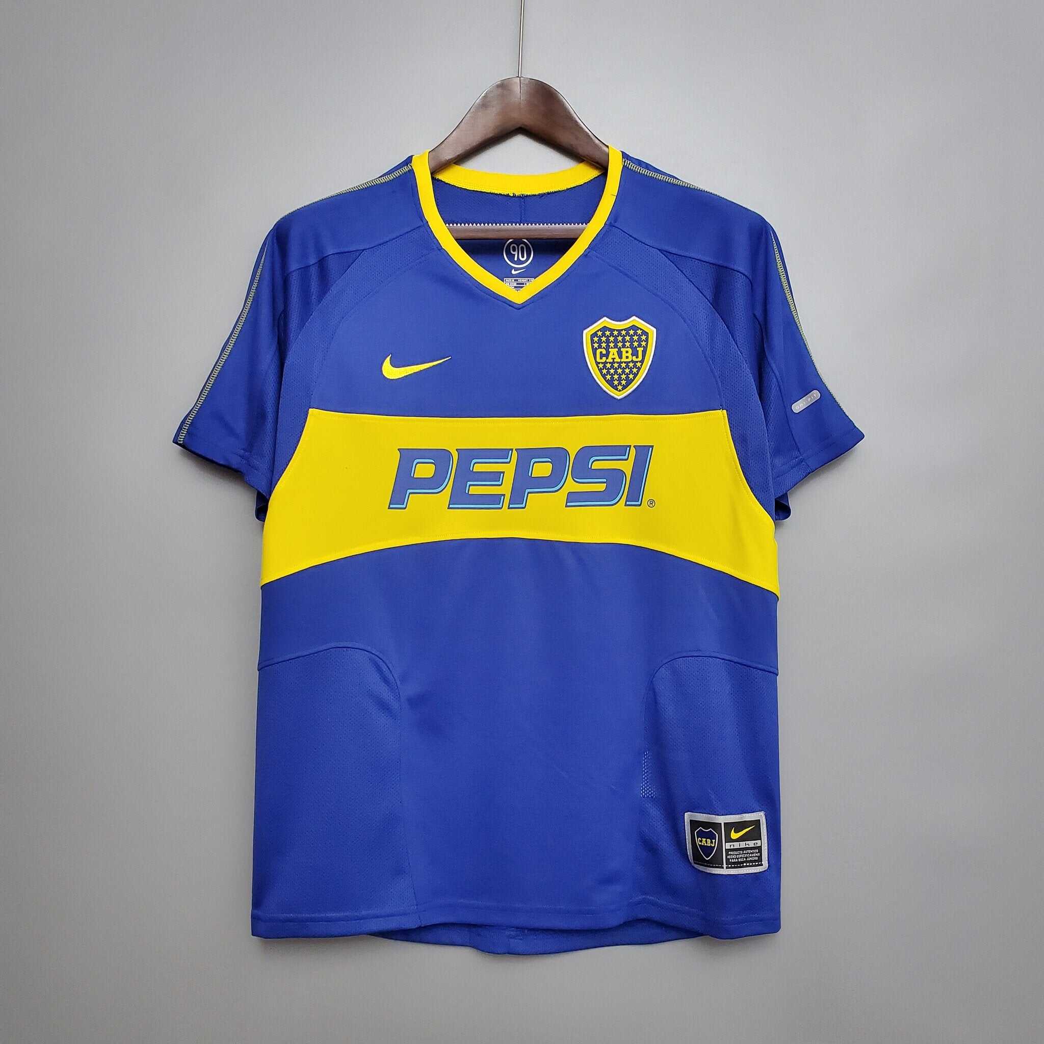 2003-2004 Boca Juniors home kit