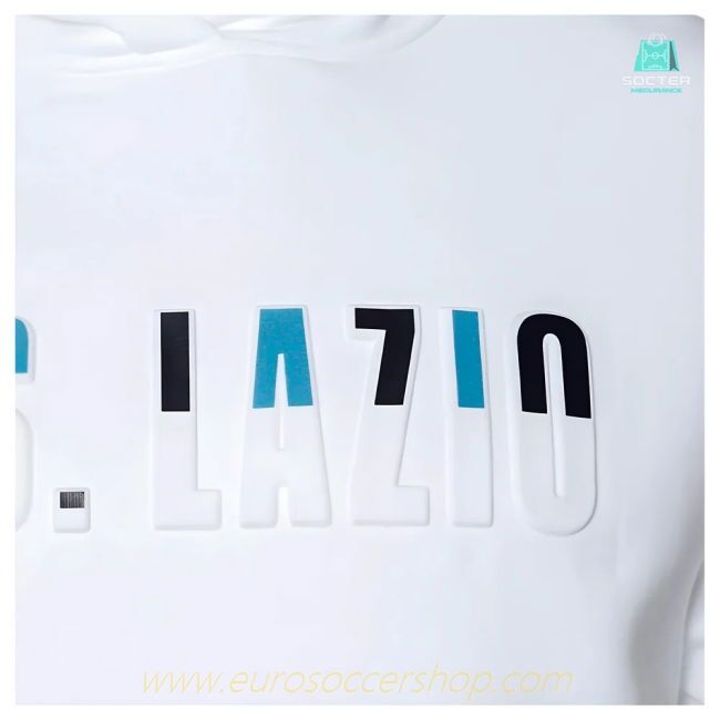 2024-2025 Lazio Over The Head Hoodie (White)