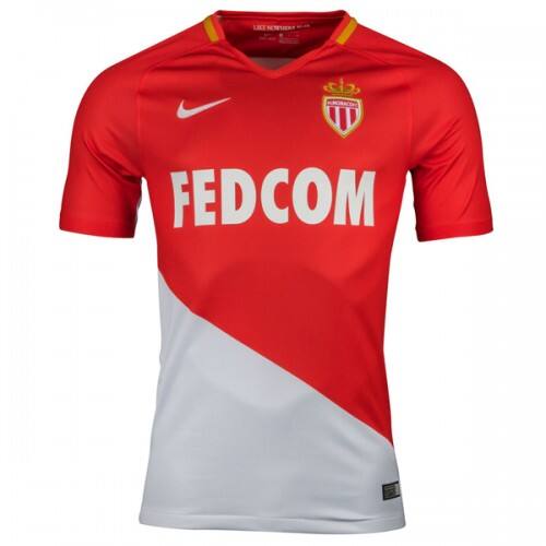 Cheap AS Monaco Soccer Jersey Football Home 201718 Soccer Jersey