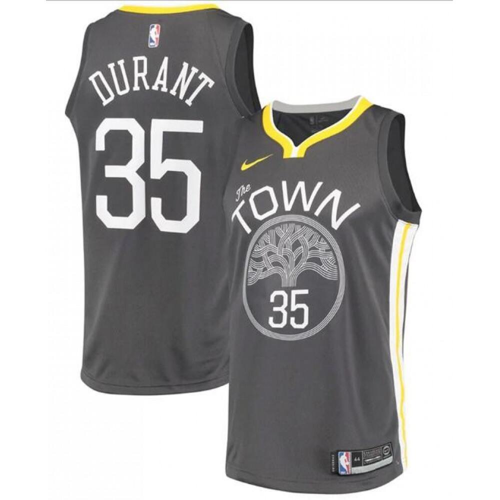 Classic Golden State Warriors Kevin Durant35 Jersey Black - Must-Have Jersey