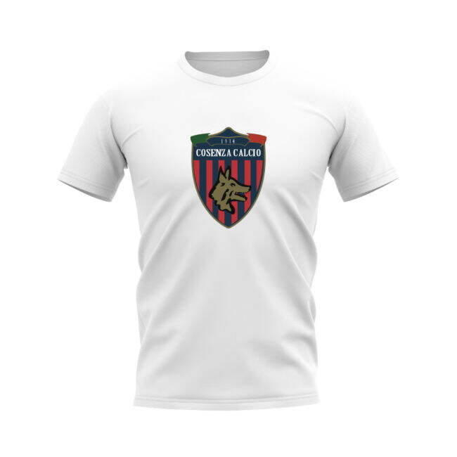 Cosenza Badge T-shirt (White)