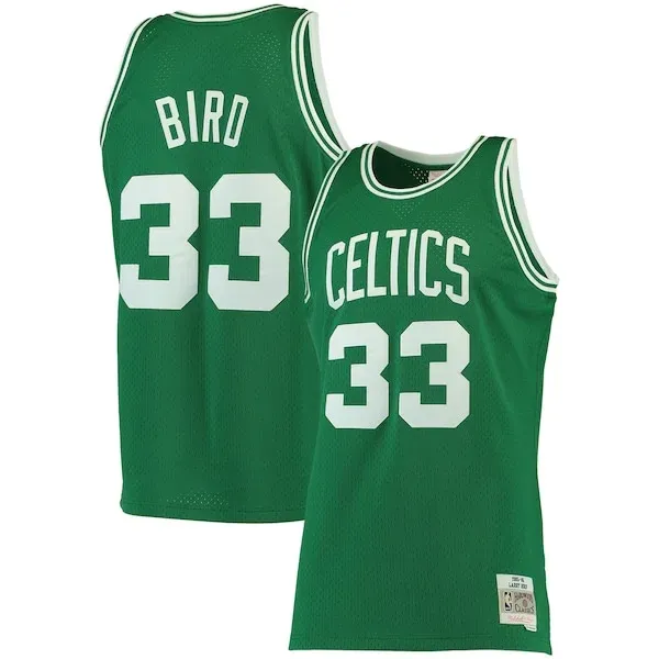 Larry Bird BOS Swingman Jersey - genuine classic - Green sports