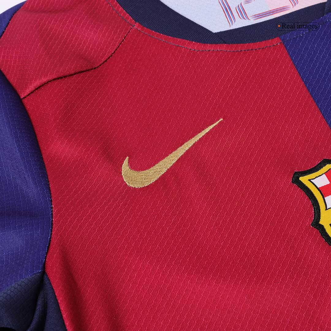 Kid's Barcelona Home Soccer Jersey Kit(Jersey+Shorts) 2024/25-Spotify