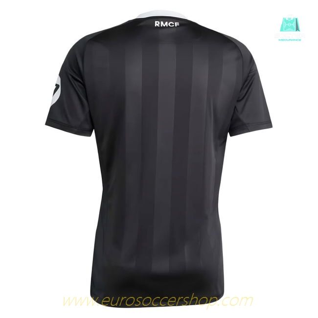 2025-2026 Real Madrid Third Goalkeeper Shirt (Black)