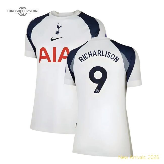 Official 2025-2026 Tottenham Home Shirt (womens) (richarlison 9)