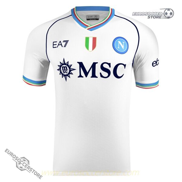 Away Jersey for Napoli in the 23-24 Champions League Season