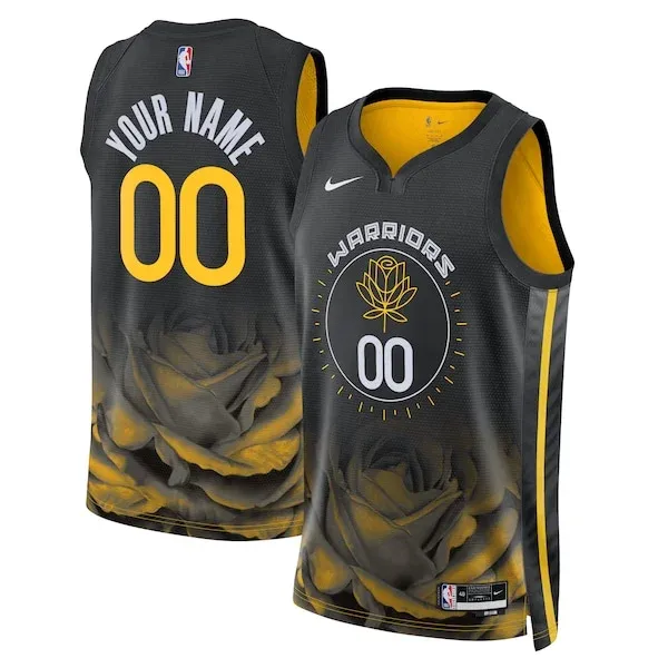 Golden State GSW Swingman Jersey - authentic stylish - Black #1