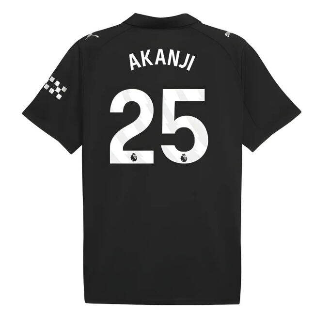 2025-2026 Man City Away Shirt (Akanji 25)