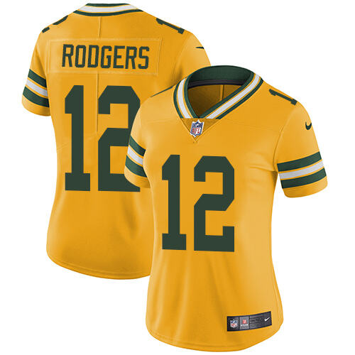NFL Green Bay Packers #12 Aaron Rodgers Green None Limited Jersey