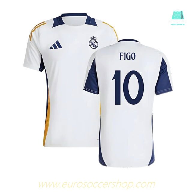 2024-2025 Real Madrid Training Shirt (White) (Figo 10)