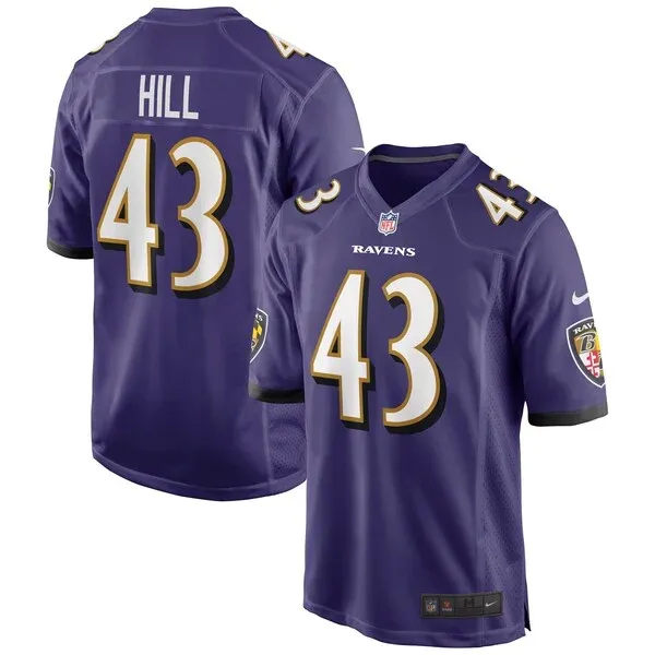 Baltimore Ravens Game NFL Jersey - Purple | Official Football Apparel