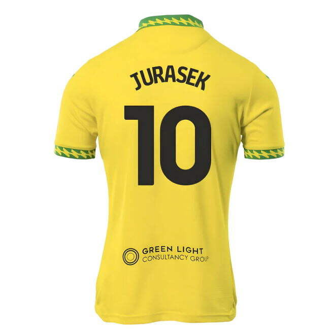 2025-2026 Norwich City Home Shirt (Jurasek 10)