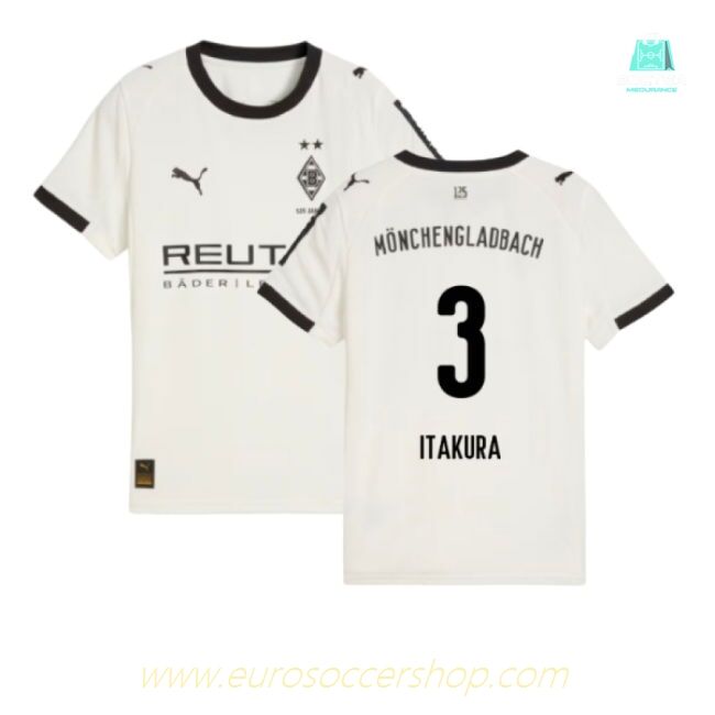 2025-2026 Borussia MGB Home Shirt (Kids) (Itakura 3)