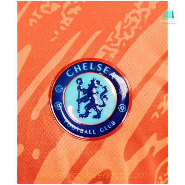 2024-2025 Chelsea Home Goalkeeper Shirt (Orange)