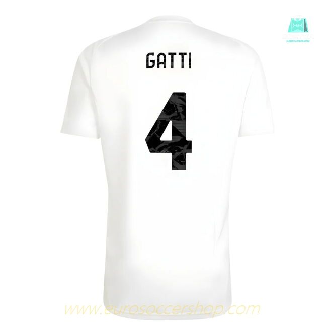 2025-2026 Juventus Training Tee (White) (Gatti 4)