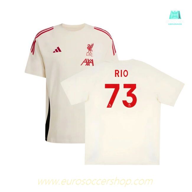 2025-2026 Liverpool Training Tee (White) (Rio 73)