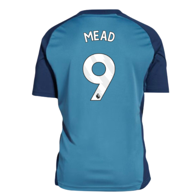 2025-2026 Arsenal Training Shirt (Blanch Blue) - Kids (Mead 9) (Lim...