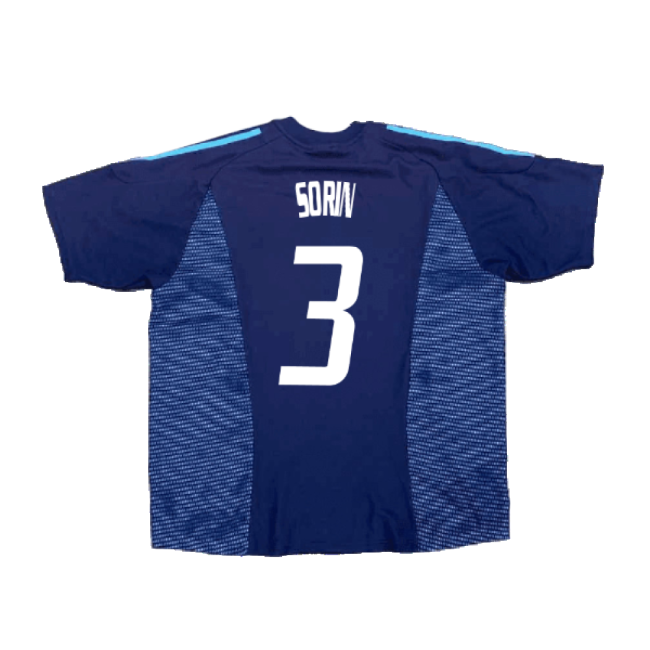 Sorin 3 Professional Style Argentina Top Level Away Player Jersey