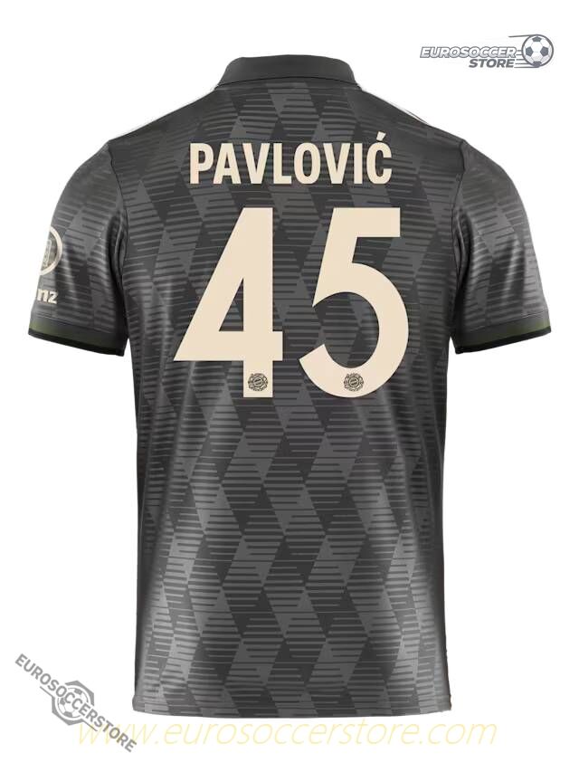 Bayern Munich Oktoberfest Pavlović Number 45 Jersey for the 24-25 Season