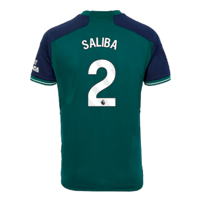 2023-2024 Arsenal Third Iconic Competitive Price Flexible Saliba #552