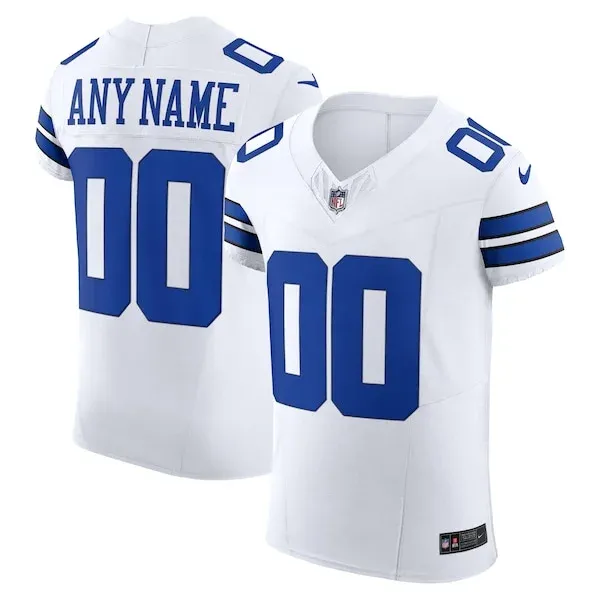 Performance Dallas Cowboys Elite Jersey - Premium White NFL Fan Jer...
