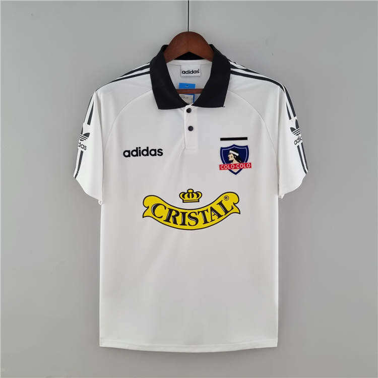Colo-Colo Retro Soccer Jersey 9293 Home Football Shirt - Official
