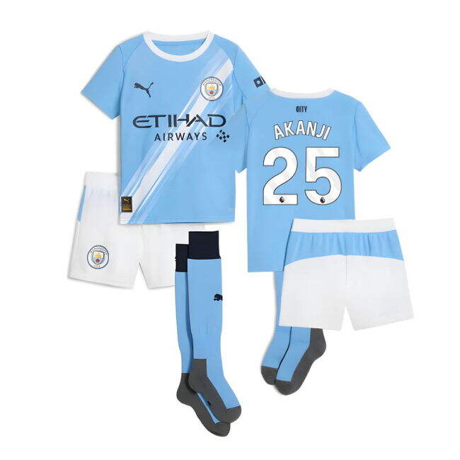 Stylish Man City Soccer Jerseys Home Jersey 2025-2026