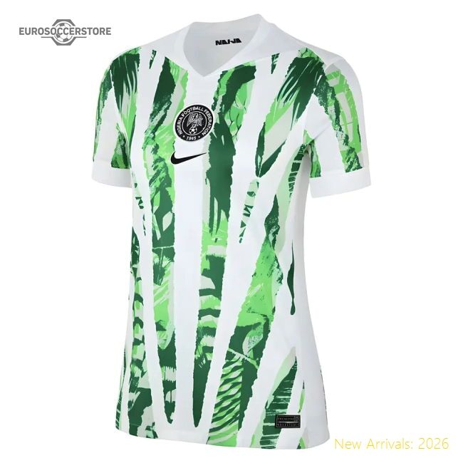 Top Nigeria Womens 20252026 Away Jersey () Sleek Classic