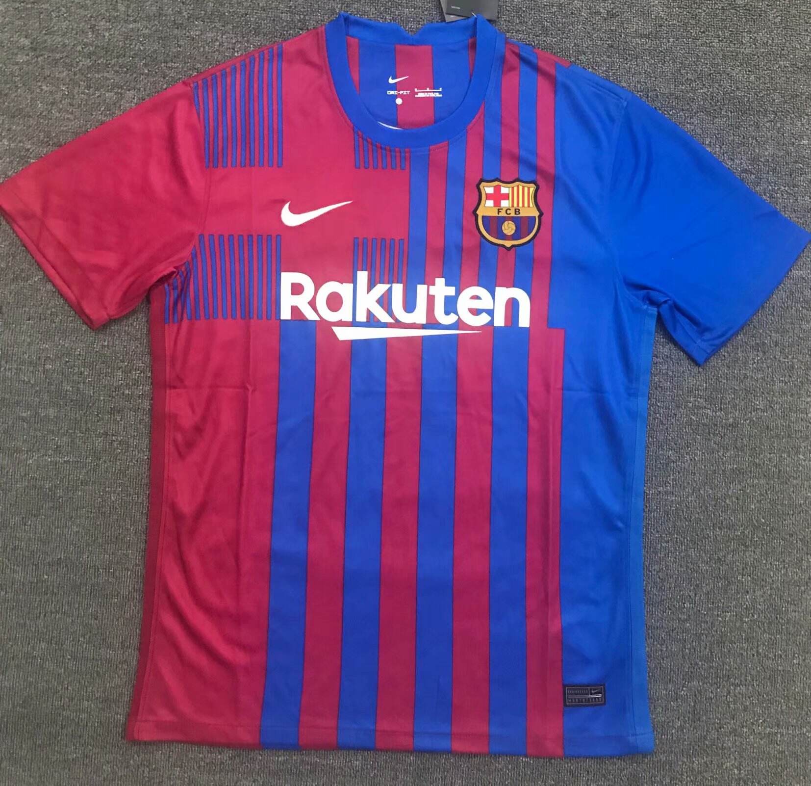 Barcelona FC 21-22 RedBlue Football Jersey Shirt - Official Replica