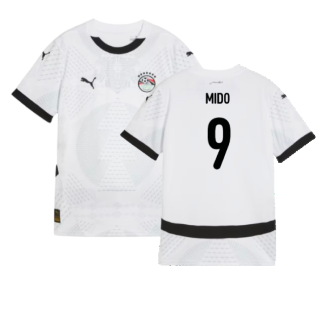 Official Egypt Kids 20242025 Away Jersey Classic Sleek