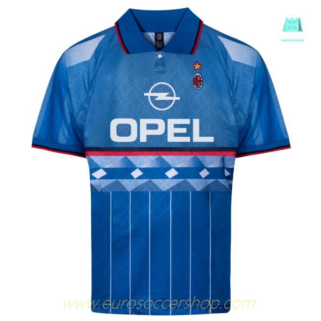 1996 AC Milan Fourth Retro Football Shirt (Maldini 3)