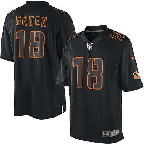 Cheap NFL CIN #18 A. Green Green None Limited Jersey official