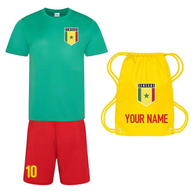 Licensed 2025-2026 Senegal Africa Cup of Nations Training Strip