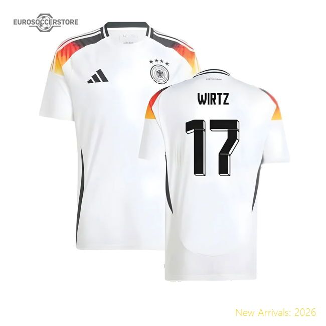 Germany 2024-2025 Home Shirt - Professional Climalite Ventilation