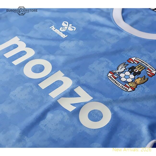 2025-2026 Coventry City Home Shirt - Kids - Excellent Value