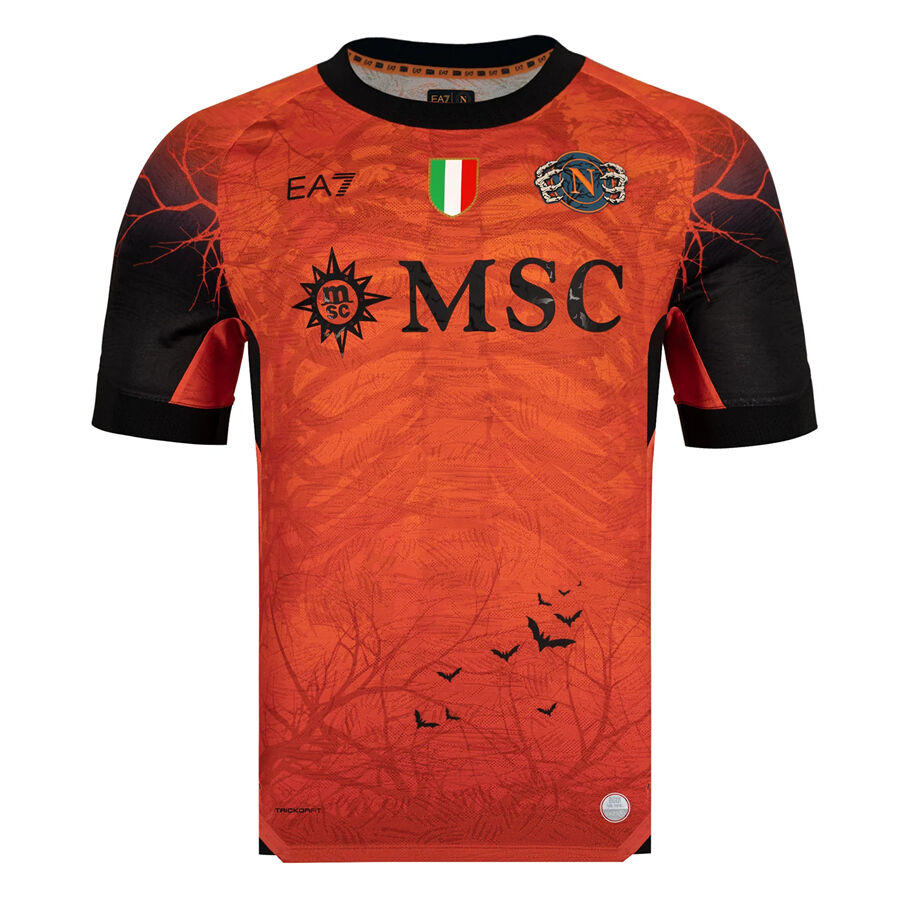 Napoli Halloween Orange Shirt 202526 - Official Replica 23172
