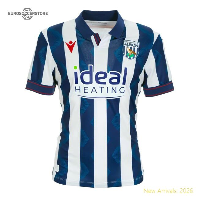 Authentic 2024-2025 West Brom Wba Home Shirt (molumby 8) - Premium
