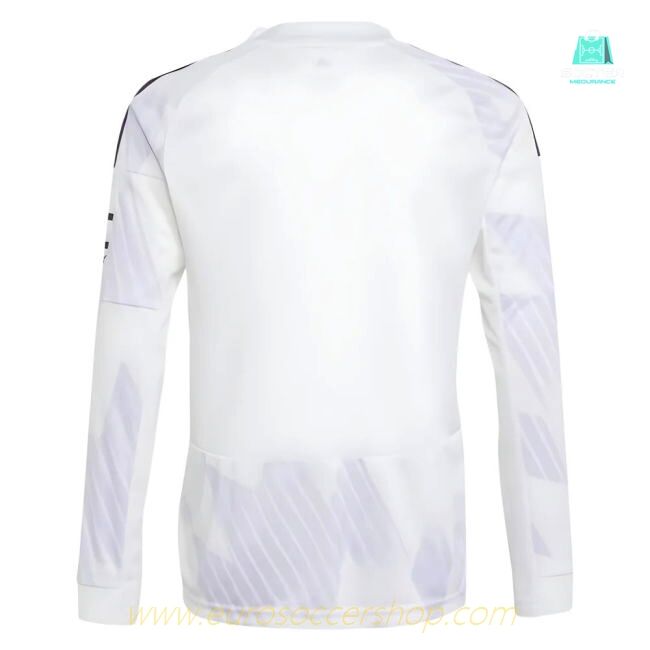 2025-2026 Man Utd Long Sleeve Away Shirt (Kids)