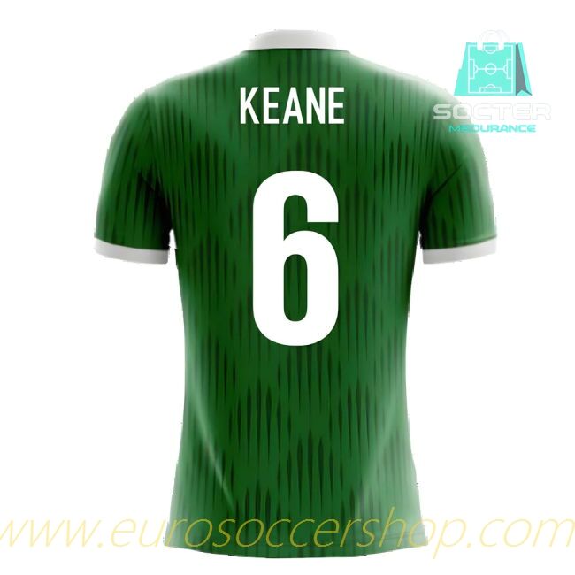 2025-2026 Season Ireland Home Jersey Kids (Keane 6)
