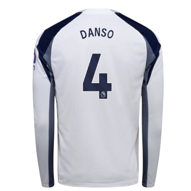 Player Issue Style Tottenham Home Pro Level Shirt 2025-2026 (Danso 4)