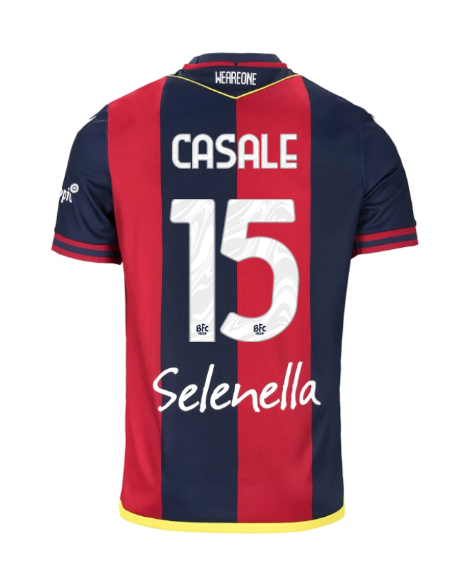 Bologna's Home CASALE 15 Jersey for the 24-25 Season
