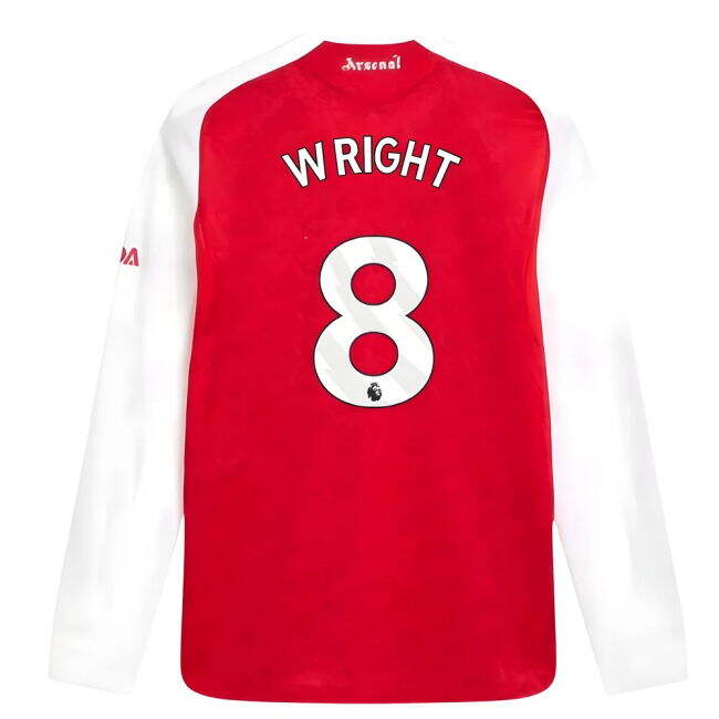 2025-2026 Arsenal Official Home - Retro Match Quality - Perfect Fit
