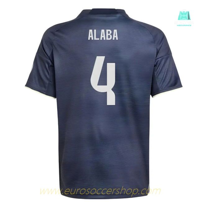 2025-2026 Real Madrid Away Shirt (Kids) (Alaba 4)
