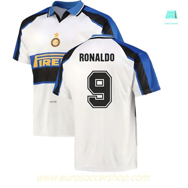 1996 Inter Milan Away Shirt (RONALDO 9)