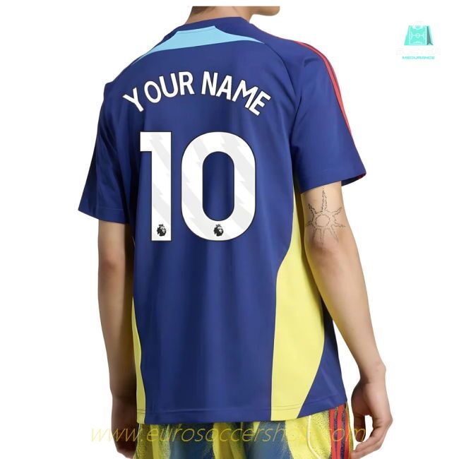 2025-2026 Arsenal UBP Tee (Victory Blue) (Your Name)